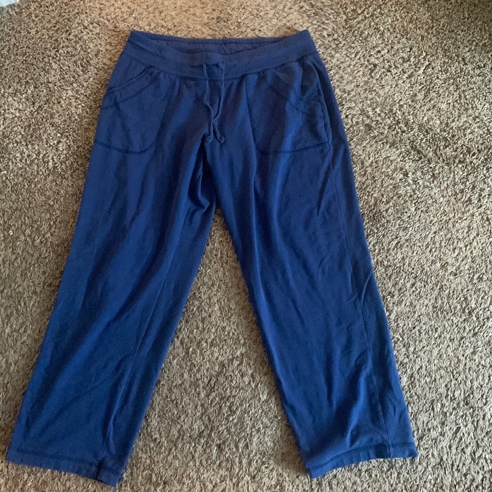 Soft blue PJ bottoms